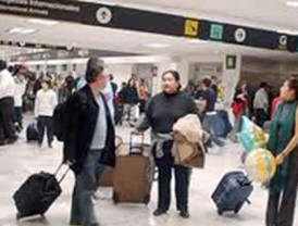 Mas de 70 vuelos de México a EU se han cancelado por el mal clima