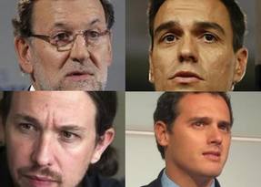 El gran debate a 4 ya está en marcha: Rivera reta a Rajoy, Sánchez e Iglesias