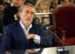 Francisco Correa no abre la boca en el juicio sobre la financiación del PP valenciano