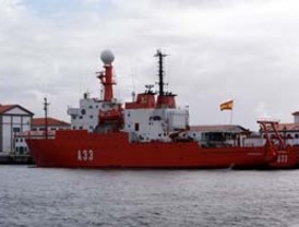 El Buque de Investigación Oceanográfica ‘Las Palmas’ comienza su XIV Campaña Antártica