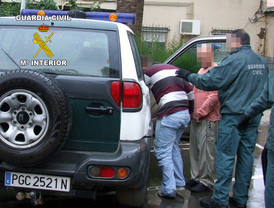 La Guardia Civil frustra el secuestro “expres' de una persona en Cartagena