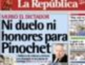 La muerte de Pinochet acaparó las portadas