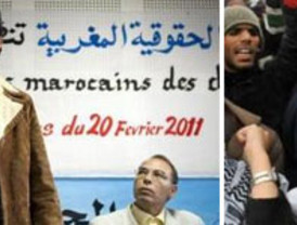 Marruecos protestó contra el régimen de Mohamed VI en una calma tensa e incidentes aislados