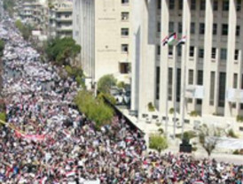 Siria: la presión del pueblo consigue que el Gobierno dimita