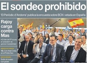 Hecha la ley, hecha la trampa: 'El Periódico de Catalunya' publica un 'sondeo prohibido' en su web de Andorra