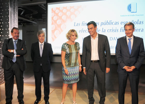 Zapatero y Aguirre, juntos en un homenaje a David Taguas