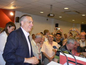 Pere Navarro dóna caràcter oficial a la seva decisió d'aspirar a ser primer sectetari del PSC