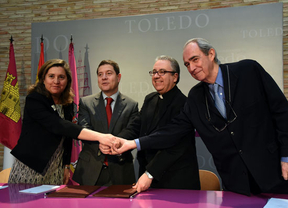 El Consorcio de Toledo rehabilitará el entorno y el pórtico de la iglesia de San Lucas