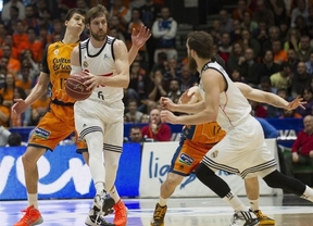 El Valencia Basket cae ante un Real Madrid pilotado por Sergio Rodríguez