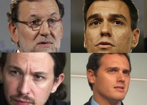 Rajoy y Sánchez 'no se atreven' a debatir con Iglesias e Rivera