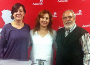 De izq. a dcha. Blanca Fernández, Pilar Espadas y Julián Muñoz