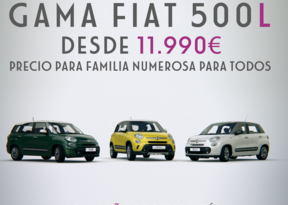  Familia Fiat 500L: Ahora el precio para familias numerosas es para todos    
