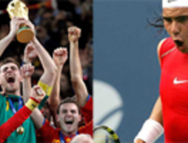 Rafa Nadal y la selección española de fútbol copan los Premios Laureus del Deporte