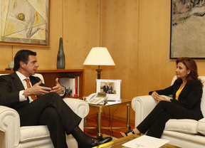 La consejera de Fomento traslada al ministro Soria la 'preocupación' por la situación de Elcogas