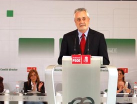 Griñán ante el Comite Director del PSOE-A:'Los socialistas tenemos un modelo de compromiso social para salir de la crisis”