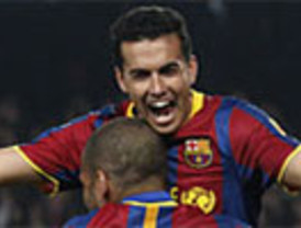 Jornada de Liga: Pedro hace de Messi y con su doblete el Barça derrota al Levante (2-1)