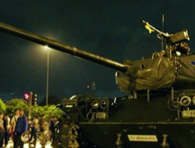 Huascar Barradas en el Corp Banca