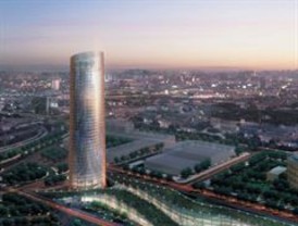 Cajasol adjudica por 22 millones la construcción de la Torre Pelli a FCC e INABENSA