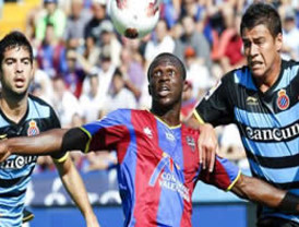 Héctor Moreno, consiguió su primera anotación con el Espanyol