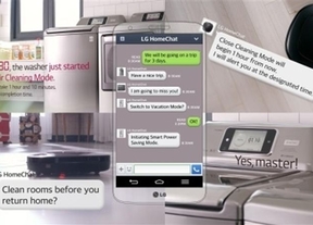 LG logra que los usuarios hablen con sus electrodomésticos gracias a HomeChat