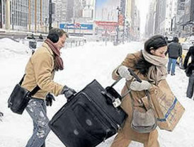 Aeropuertos de Nueva York y Boston, volvieron a operar