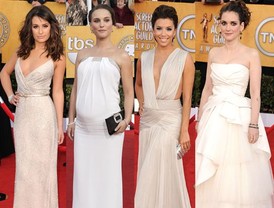 El blanco puro triunfa en los premios SAG 2011