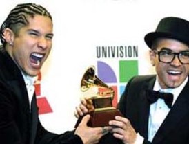 Chino y Nacho felices tras conquistar el Grammy Latino