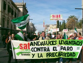 El SAT lamenta que sufre 'una represión sindical mayor ahora que con el PP'