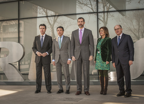 El Príncipe de Asturias inaugura el Campus Repsol