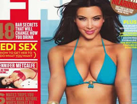 Kim Kardashian vuelve a enseñar demasiado, ahora en FMH