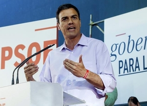 Sánchez afirma que 'el voto al PP, asediado por la corrupción, es un voto resignado'