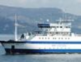 Espinosa y el buque Miguel Oliver en Buenos Aires