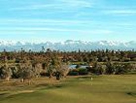 Marrakech, golf en las faldas del Atlas