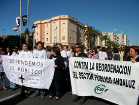 El CSIF considera un 'mero blanqueo de formas que no resuelve nada' el decreto ley de reordenación que aprobará la Junta