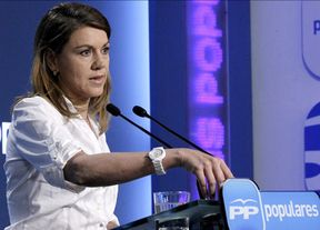 Cospedal: "Rotundamente falso y un disparate" la supuesta comisión ilegal cobrada por el PP de Castilla-La Mancha