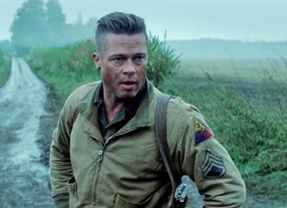 Brad Pitt vuelve a enfrentarse a los nazis en la película 'Corazones de acero'