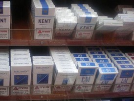 Las ventas de cigarrillos se desploman un 30,4% en los dos primeros meses