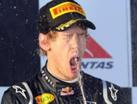Vettel gana el GP de Australia y Pérez sorprende en su estreno