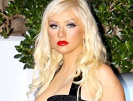 Christina Aguilera llegó golpeada a un hospital