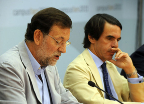 Aznar admite que algunas medidas del Gobierno le gustan más que otras...
