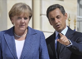 Merkel y Sarkozy negocian para sentar las bases de la banca europea