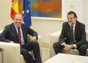 Rajoy defiende ante el ministro ruso de Exteriores una solución dialogada para Ucrania y pide rebajar la tensión