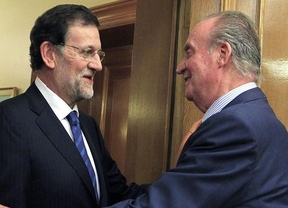 Rajoy avanza al Rey que en el debate de investidura se verán medidas 'non gratas' 