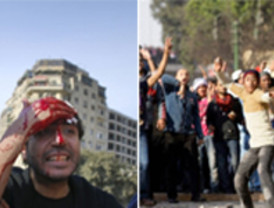 Batalla campal en Egipto, en imágenes