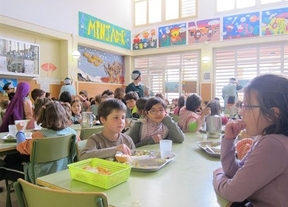 El servicio de comedor escolar costará a cada niño 4,77 euros