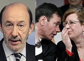 Rubalcaba pretende un 'ERE' de filtradores en el PSOE: Maru Menéndez peligra