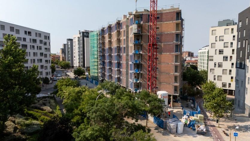 Promoción Nuestra Señora de los Ángeles, 3 en el Ecobarrio de Puente de Vallecas