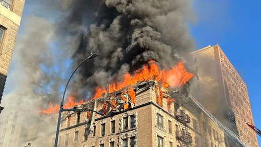 Incendio en Nueva York