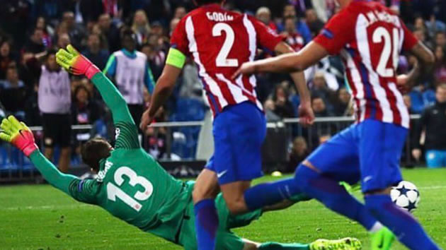 Oblak y su triple parada: vea el vídeo del momento en el Atlético-Leverkusen