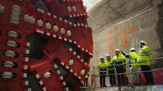Obras de ampliación de la Línea 11 de Metro